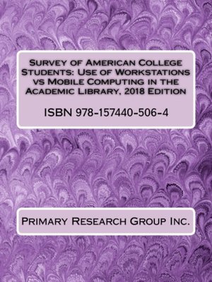 cover image of Use of Workstations vs Mobile Computing in the Academic Library